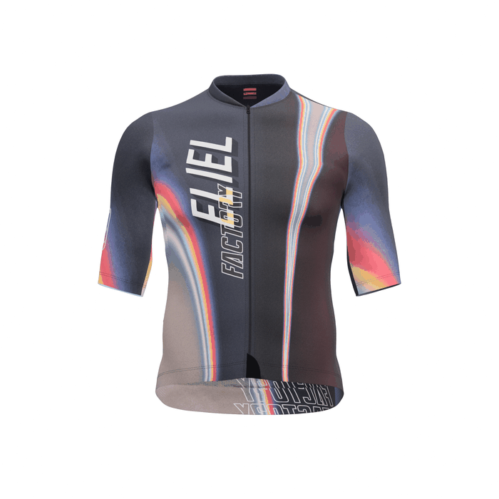Pink Floyd dark jersey with rainbow stripes